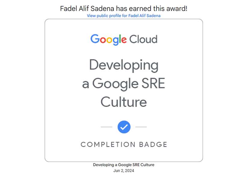 Developing a Google SRE Culture