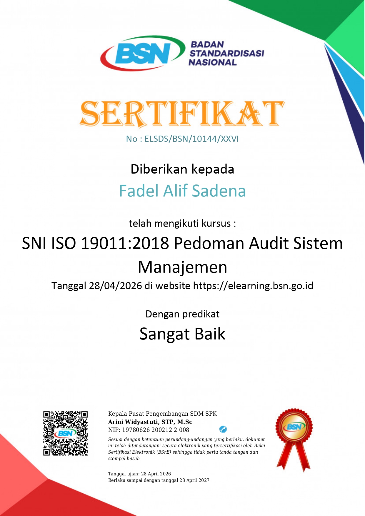 SNI ISO 19011:2018 Pedoman Audit Sistem Manajemen